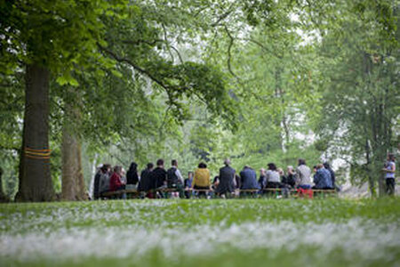 Foto: © Stiftung Genshagen | René Arnold Akademie unter Bäumen