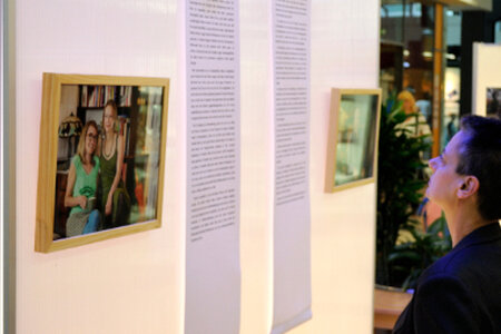 Foto: Kulturland Brandenburg In der Ausstellung im Bahnhof Potsdam