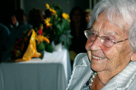Elfriede Brüning; Foto: Frank Schumann
