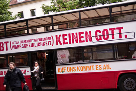 Tourbus der atheistischen Buskampagne.de 2009