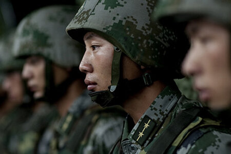Soldaten der chinesischen Armee. © Chairman of the Joint Chiefs of Staff | flickr | CC BY Soldaten der chinesischen Armee