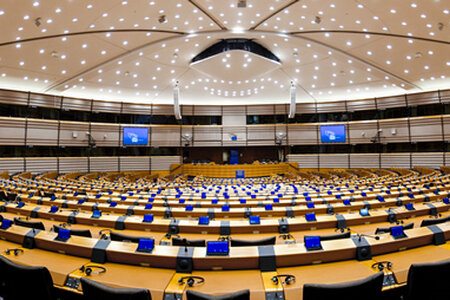 Plenum in der Zentrale des Europäischen Parlaments in Brüssel. © European Union 2014 Plenum in der Zentrale des Europäischen Parlaments in Brüssel
