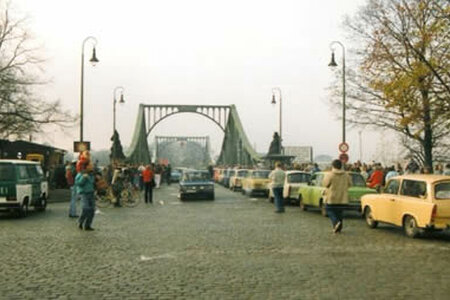 Glienicker Brücke 1989