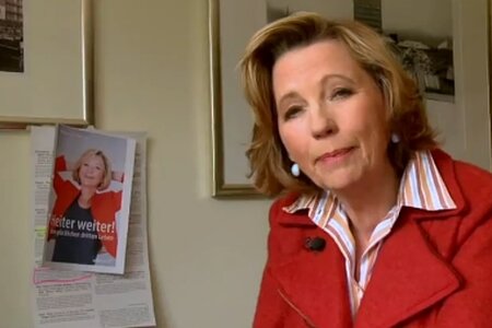 Maria von Welser, Autorin von "Heiter weiter!" Foto: Screenshot youtube Maria von Welser, Autorin