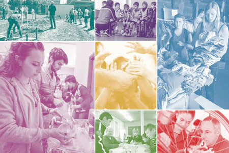 Ausschnitt aus der Broschüre "Integration machen Menschen"
