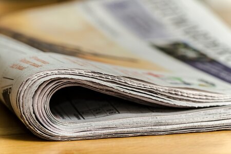 Zeitung. Bild: Pixabay. CCO
