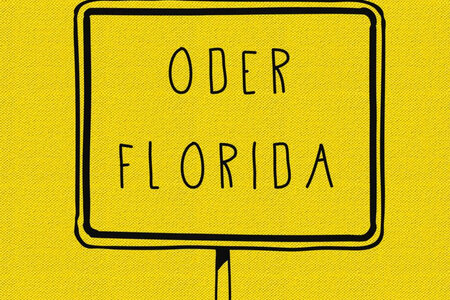 Ausschnitt aus dem Buchcover "Oder Florida", Piper Verlag Ausschnitt aus dem Buchcover "Oder Florida", Piper Verlag