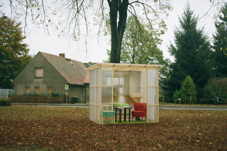 Der "Raum für Gedanken" im Landkreis Dahme-Spreewald. Foto: Kathrin Ollroge Der "Raum für Gedanken" im Landkreis Dahme-Spreewald. Foto: Kathrin Ollroge