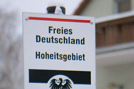 Ausschnitt aus dem Buchcover "Reichsbürger. Die unterschätzte Gefahr"