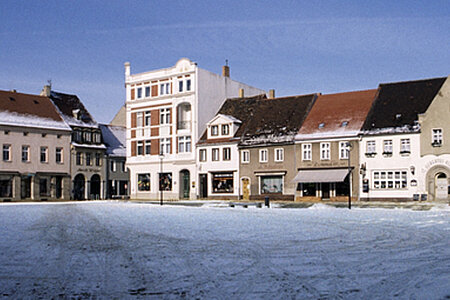 Marktplatz Senftenberg. Foto: LISUM