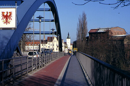 Spreebrücke in Fürstenwalde; Foto: LISUM