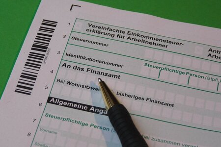 Steuererklärungsformular. Bild: pixabay, CCO