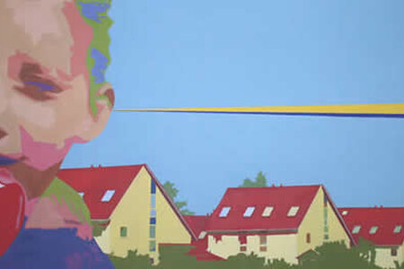 Patrick Weiss: Jet, Mischtechnik, 2004 Patrick Weiss: Jet, Mischtechnik, 2004