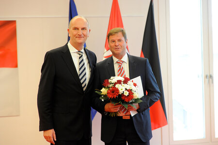 Dietmar Woidke und Christian Görke