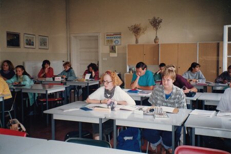 Kollegklasse in den 1990er Jahren