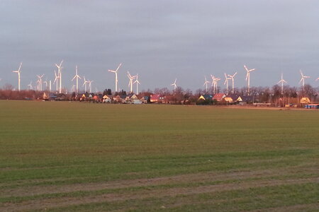 Windräder in Brandenburg
