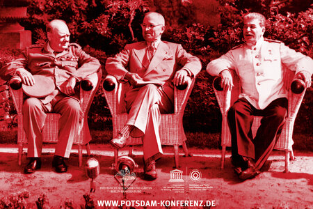 Potsdamer Konferenz. Plakat zur Ausstellung