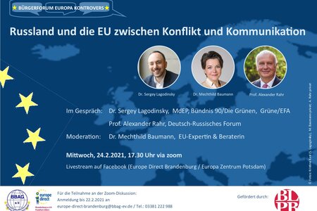 Bürgerforum "Europa kontrovers" goes digital!