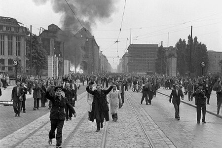 Demonstranten in Berlin Demonstranten in Berlin