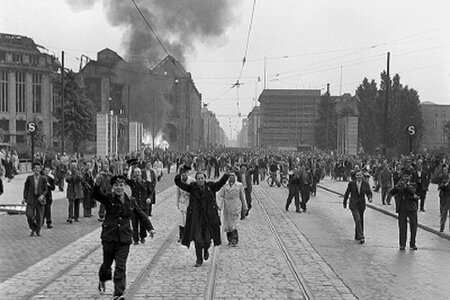 Demonstranten in Berlin