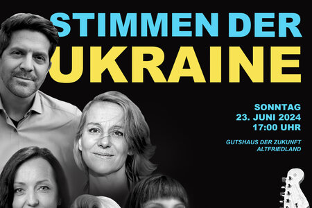 Stimmen der Ukraine im Gutshaus der Zukunft Stimmen der Ukraine im Gutshaus der Zukunft