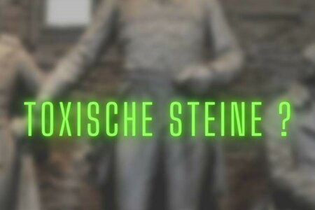 Titelbild der Podiumsdiskussion "Toxische Steine?"