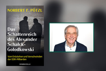 Buchcover und Foto von dem Autor