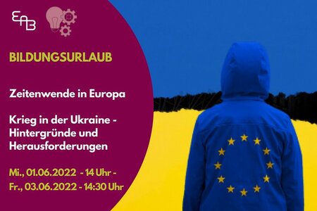 Krieg in der Ukraine Bildungsurlaub Plakat