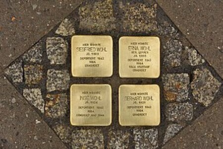 STOLPERSTEINE in Potsdam _ Familie Wohl