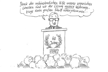 Karikatur von Klaus Stuttmann