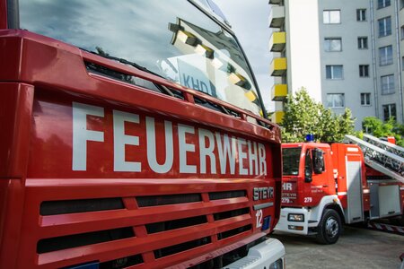 Eine Feuerwehr