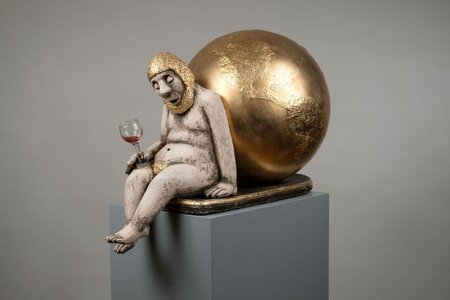 Rainer Sperl, Atlas im Ruhemodus, Foto: Michael Lüder Rainer Sperl, Atlas im Ruhemodus, Foto: Michael Lüder