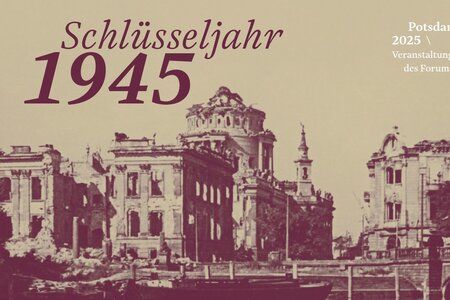 Ausschnitt aus dem Flyer "Potsdamer Gespräche 2025"