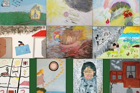 Motiv aus der Bilderausstellung "Anti-D Arzneimittelstraftat" Motiv aus der Bilderausstellung "Anti-D Arzneimittelstraftat"