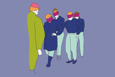 Illustration zum Thema Diktatur