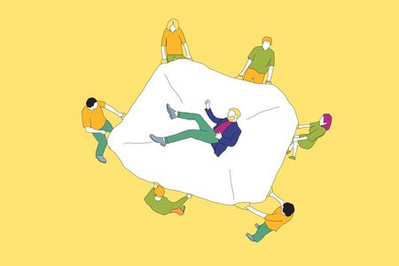 Illustration: Sozialstaat