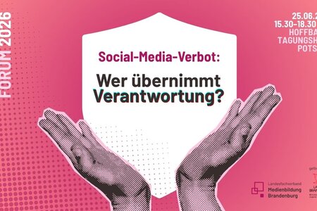 Einladung mit dem Schriftzug: Social-Media-Verbot: Wer übernimmt Verantwortung?