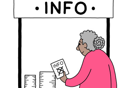 Wahlen Infostand