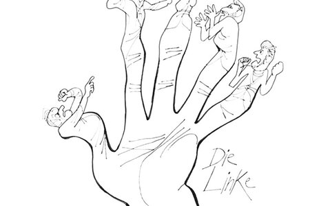 Karikatur zur Einladung