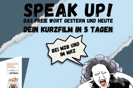 Plakat zum Filmworkshop in der Gedenkstätte Zuchthaus Cottbus