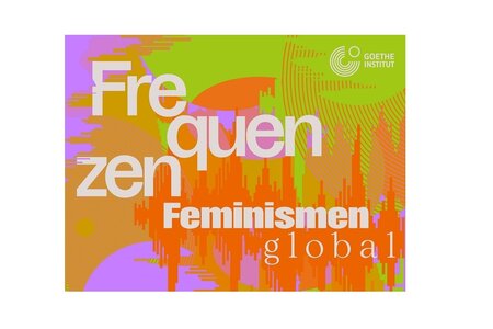 Logo Frequenzen. Feminismen global