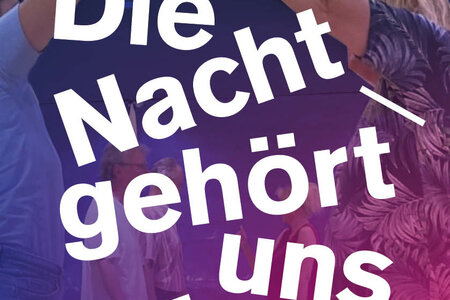 Ein interaktiver Theaterabend über Feste Flyer - Grafik: Julia Vogel
