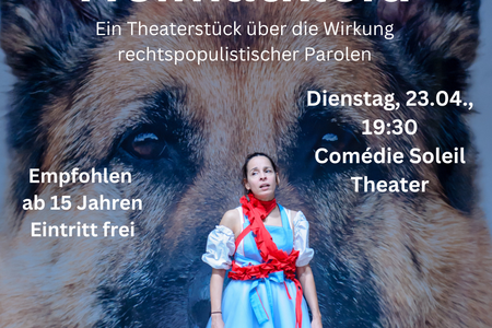 Frau mit Schäferhunde