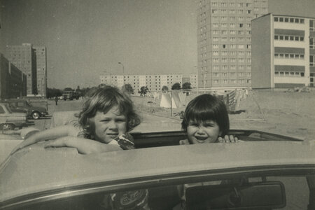 Im neuentstehenden Wohngebiet Am Stern_Galileistraße_um1977