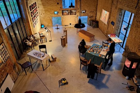 Übers Land - inklusives Kunstprojekt Eröffnung