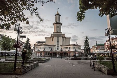 Rathaus in Iwano-Frankiwśk