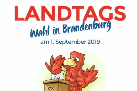 Buchcover Landtagswahl in Brandenburg