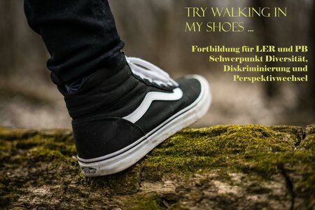Try walking in my shoes