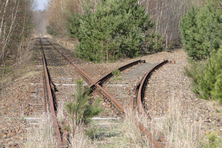 Stillgelegter Streckenabschnitt 