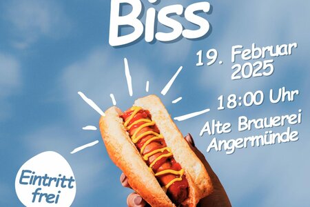 Veranstaltung Politik mit Biss Veranstaltungsplakat